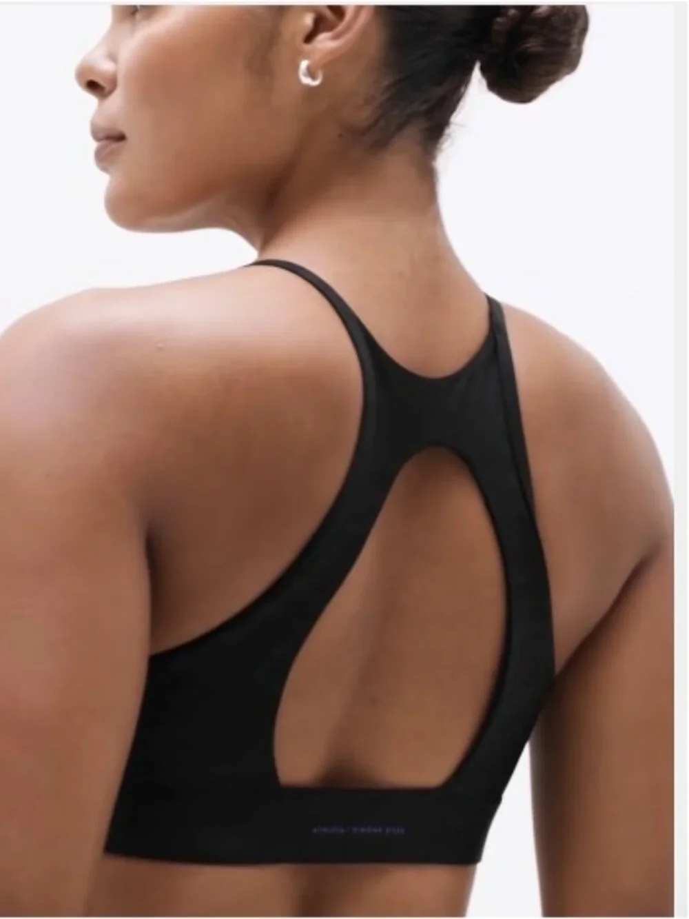 Athleta - Simone Biles Shine High Neck Bra, Size L NWT - Picture 2 of 7